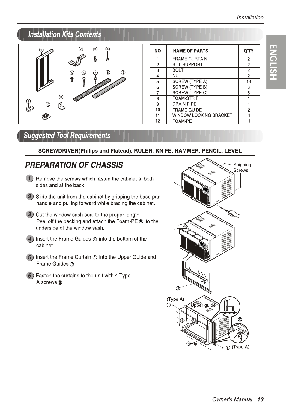 LG LW1212ER User Manual | Page 13 / 52