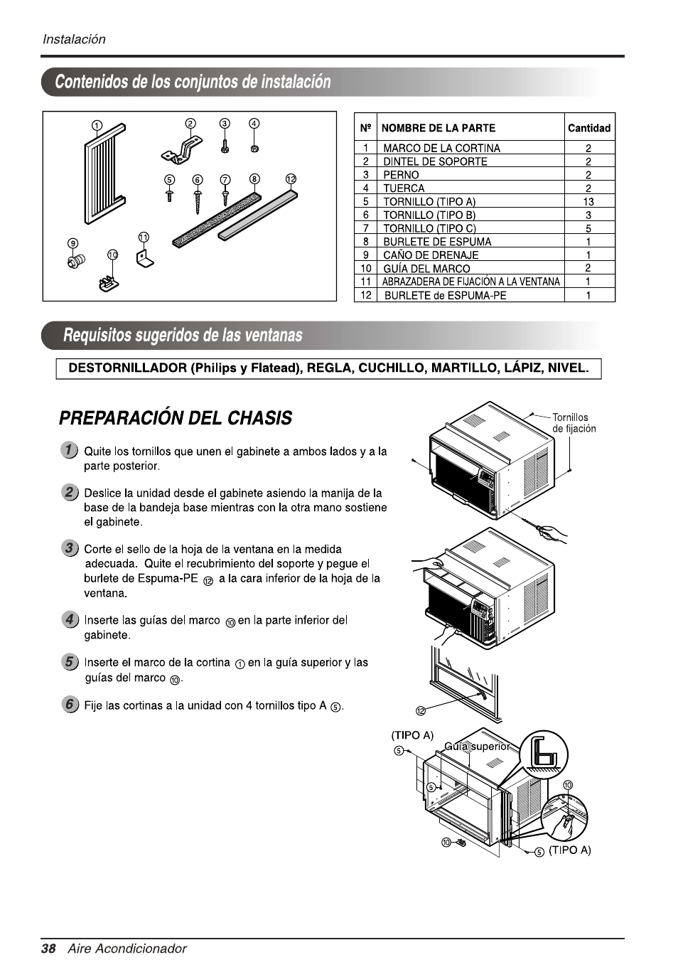 LG LW1212ER User Manual | Page 38 / 52