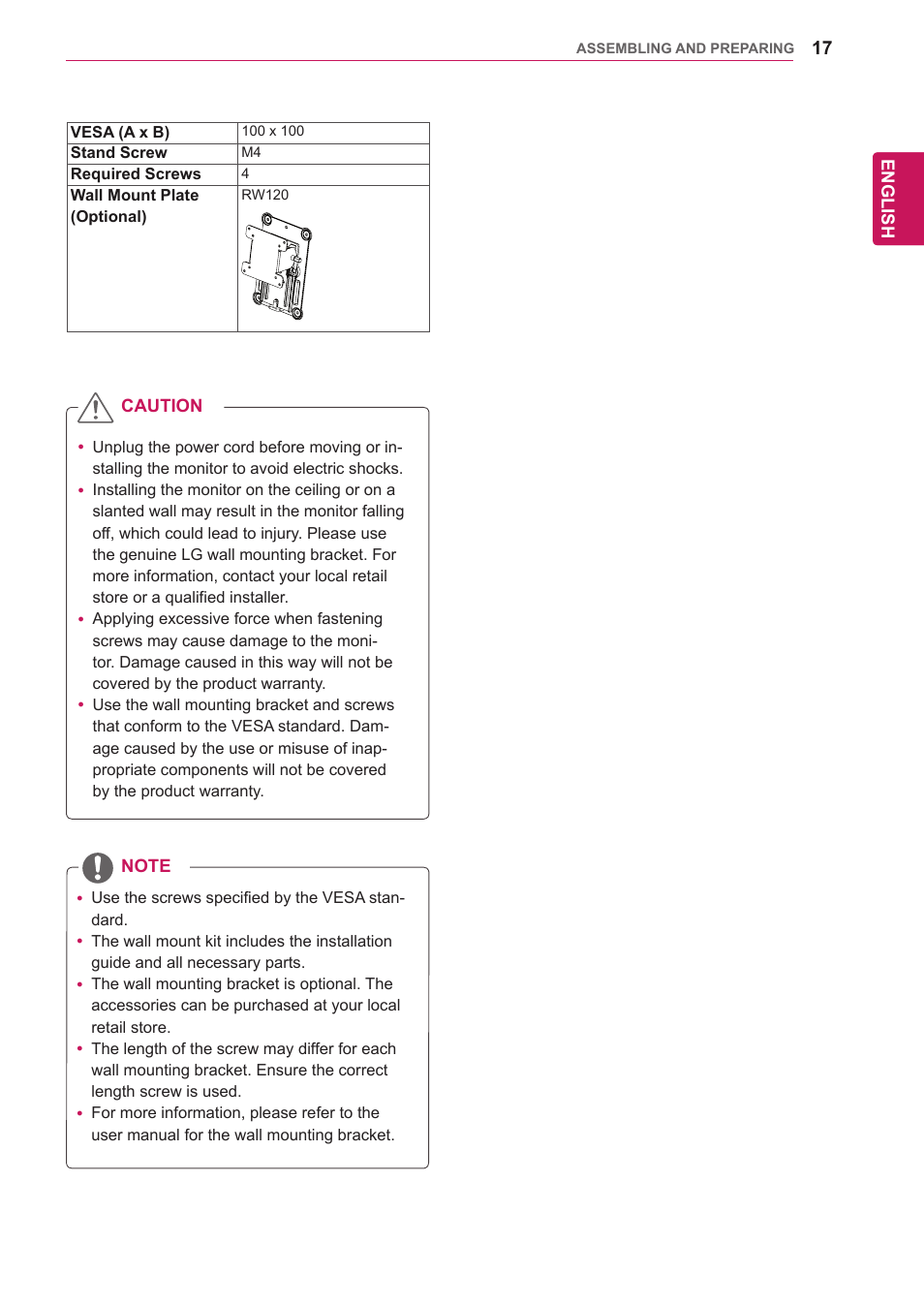 LG 29EA73-P User Manual | Page 17 / 39