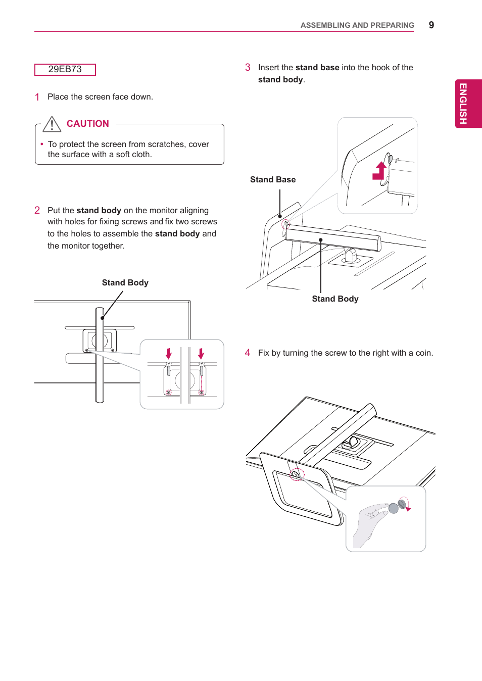 LG 29EA73-P User Manual | Page 9 / 39
