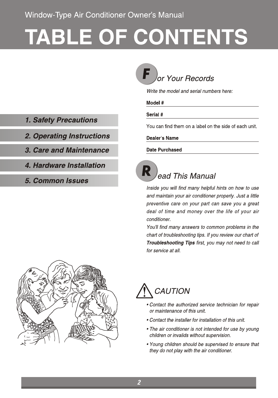 LG LP6011ER User Manual | Page 2 / 39