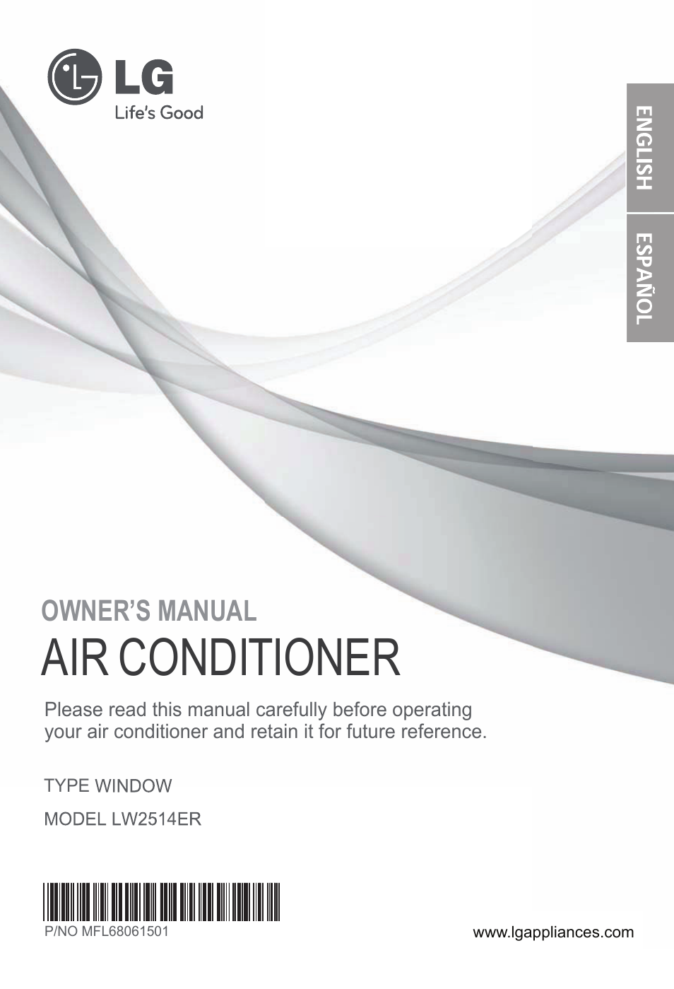 LG LW2514ER User Manual | 48 pages