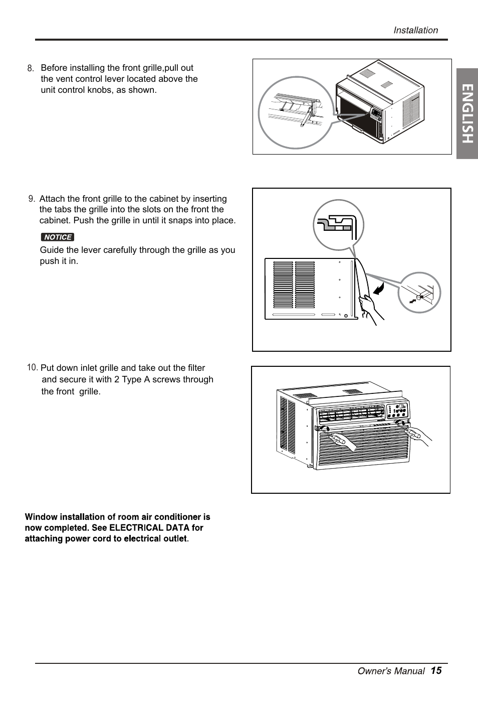 LG LW2514ER User Manual | Page 15 / 48