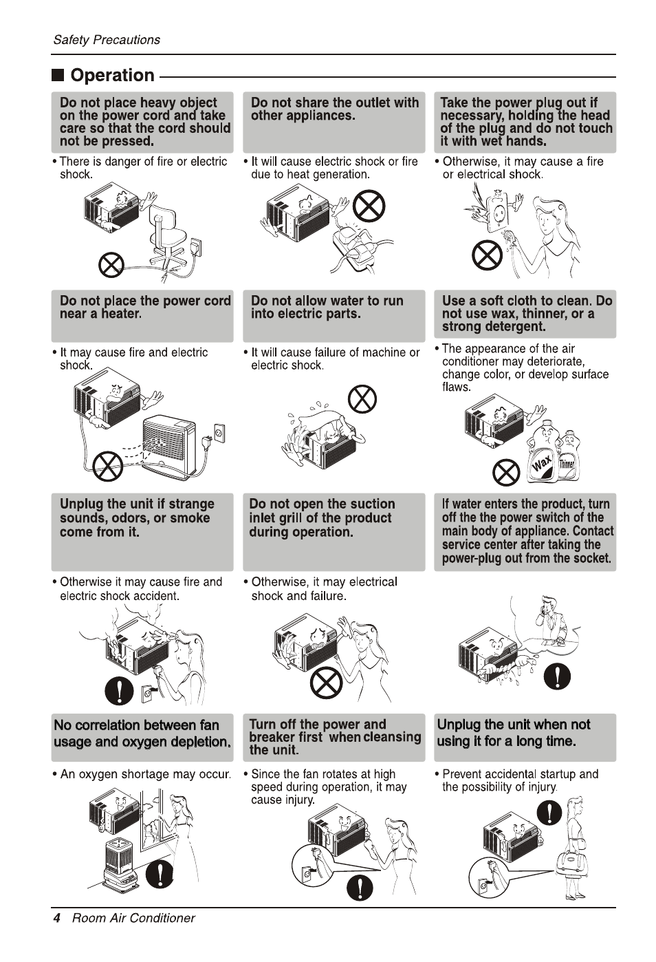 LG LW1513ER User Manual | Page 4 / 48