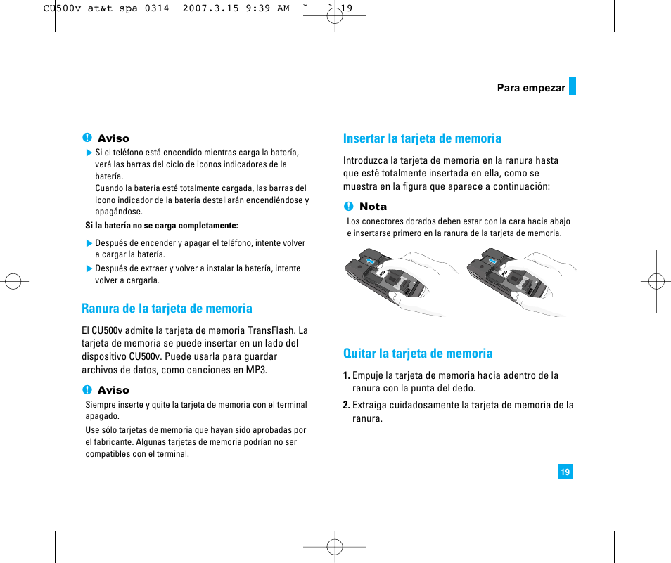 LG CU500V User Manual | Page 137 / 230