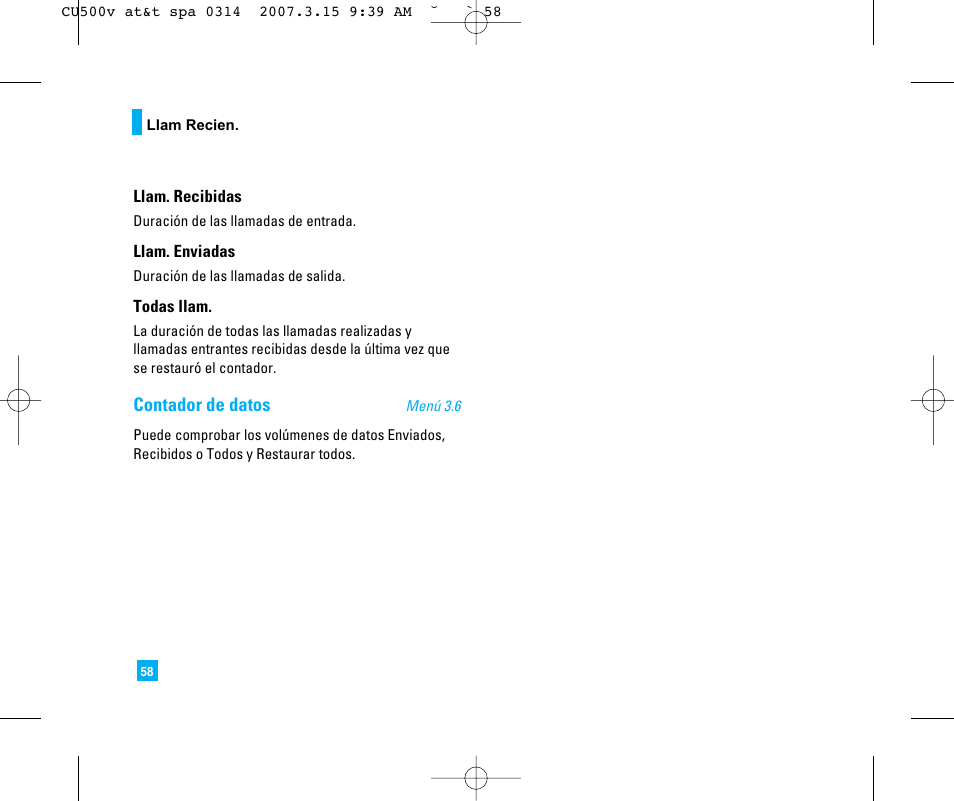 LG CU500V User Manual | Page 176 / 230