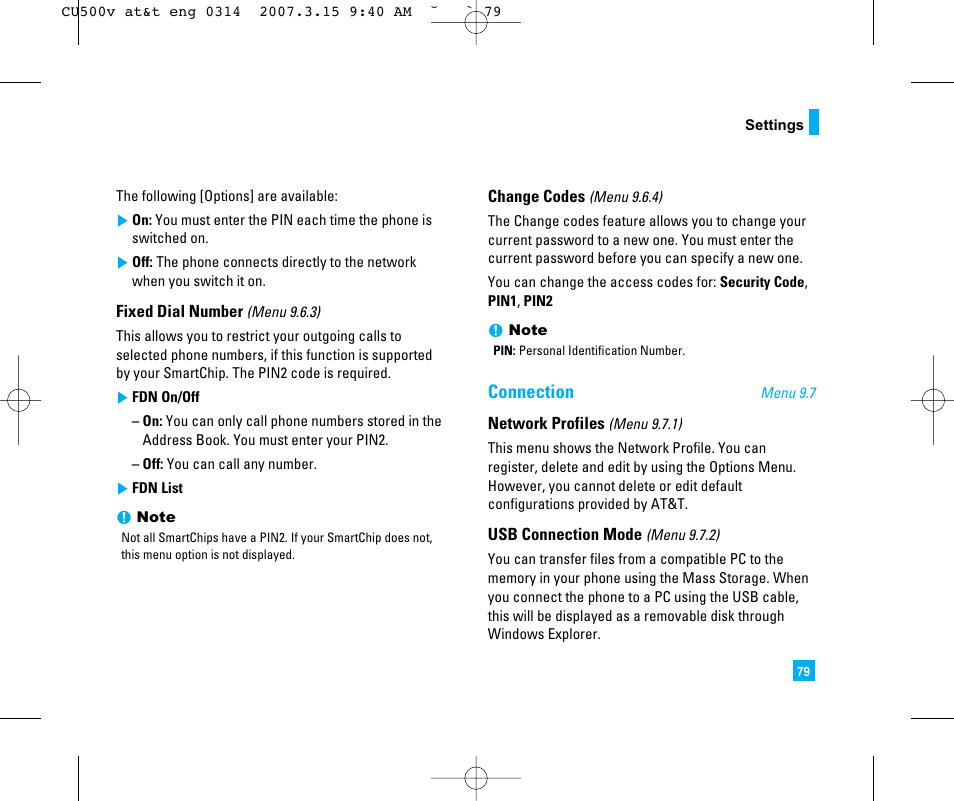 Connection | LG CU500V User Manual | Page 83 / 230