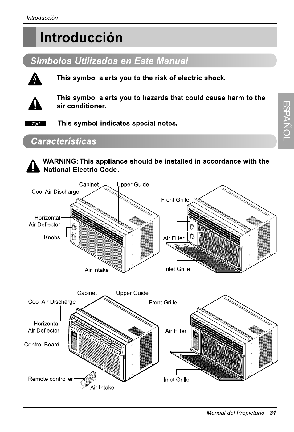 LG GWHD6500R User Manual | Page 31 / 47