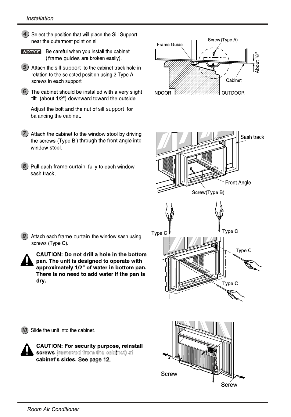 LG LW1214ER User Manual | Page 14 / 48