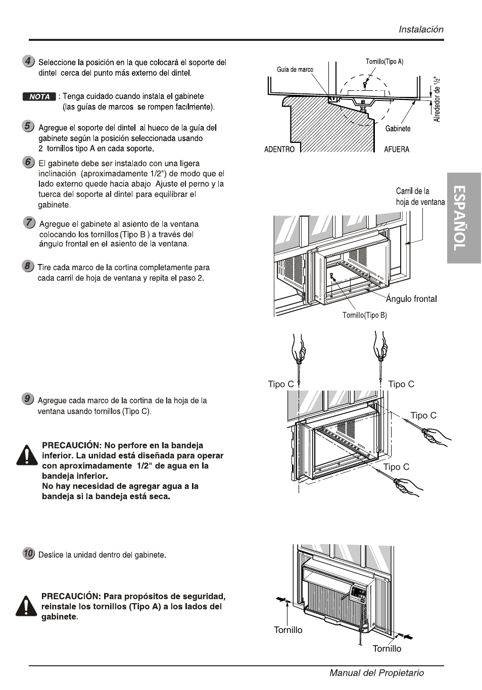 LG LW1214ER User Manual | Page 37 / 48