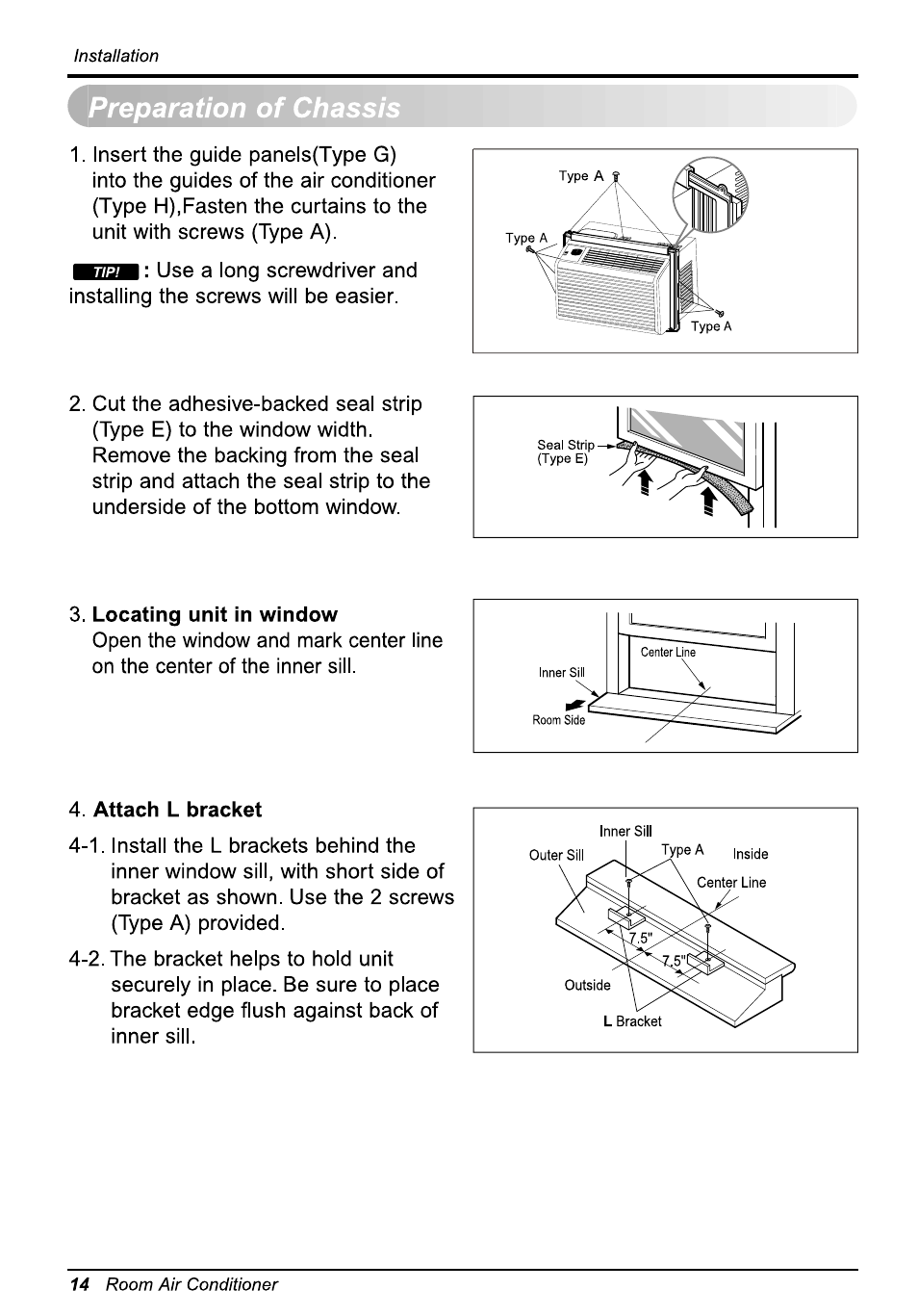 Preparation of chassis | LG WG5005R User Manual | Page 14 / 44