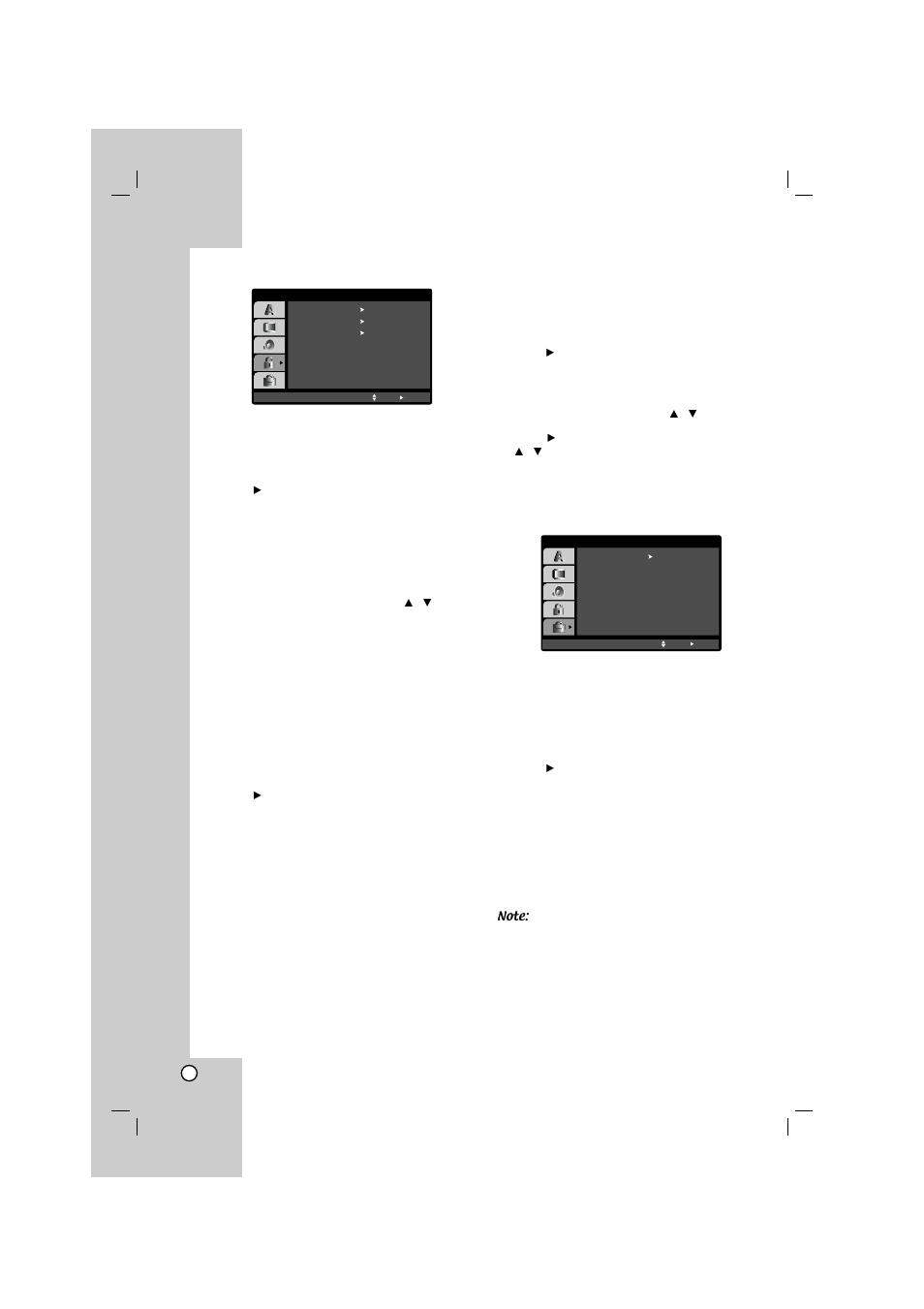Lock (parental control), Others | LG LHT764 User Manual | Page 22 / 41