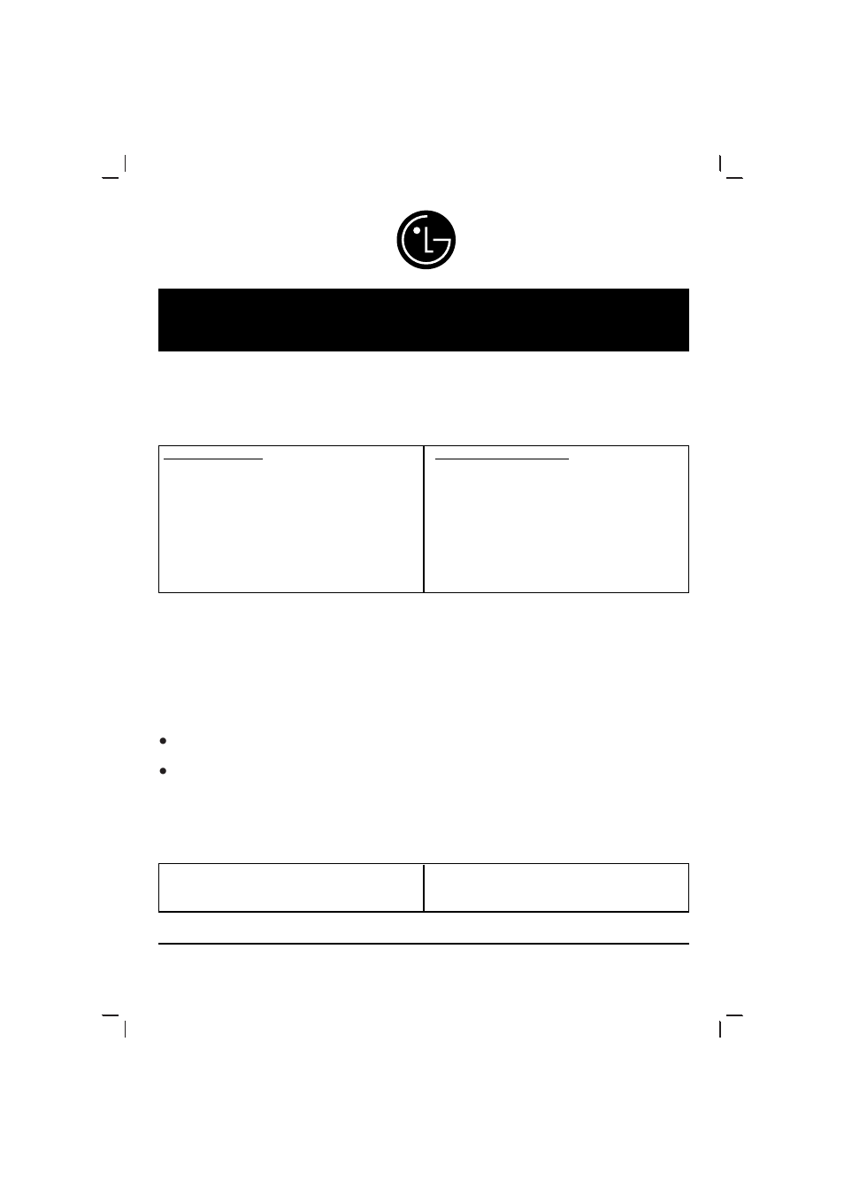 Lg electronics, inc. limited warranty - usa | LG LHT764 User Manual | Page 41 / 41