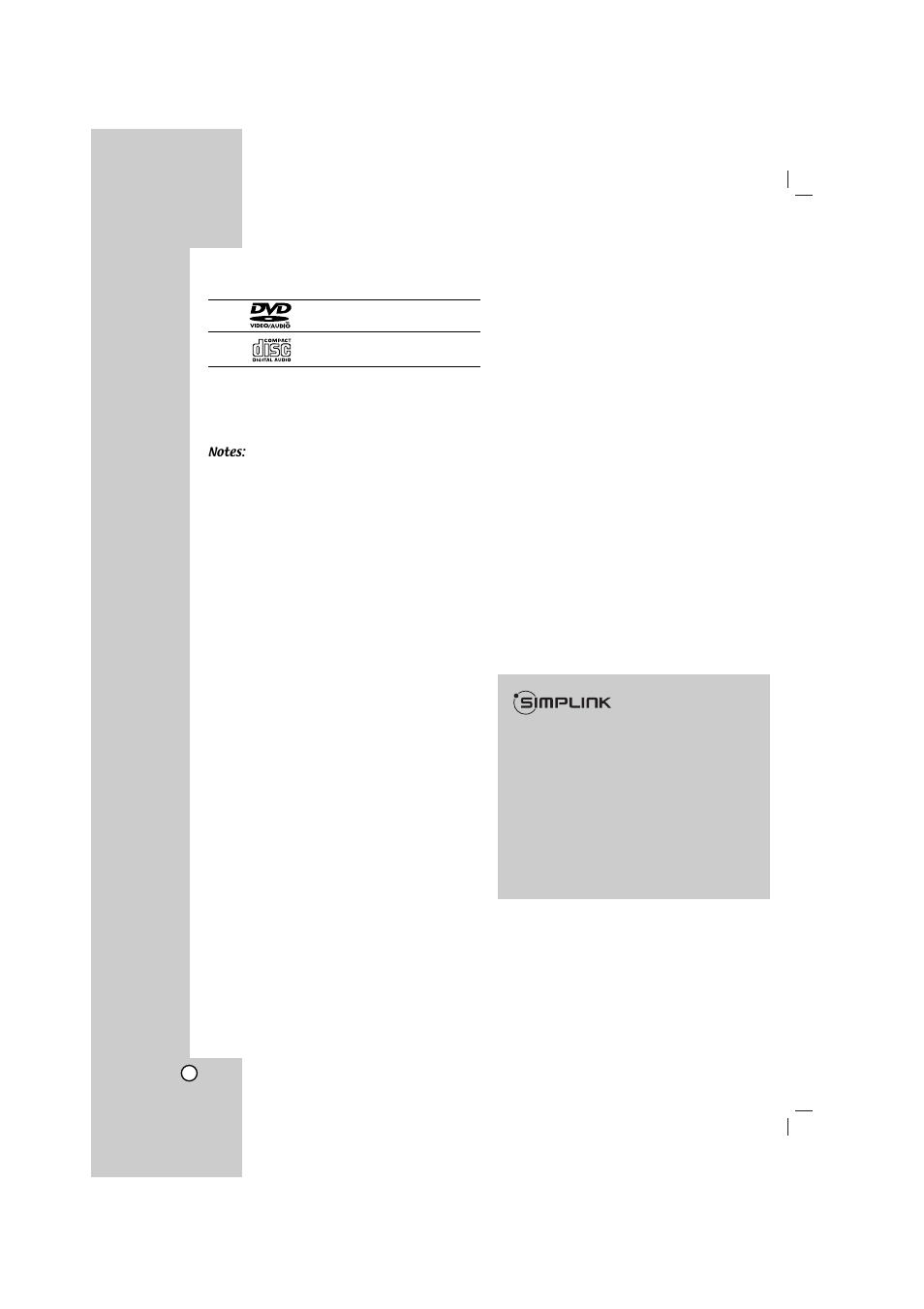 Types of playable discs | LG LHT764 User Manual | Page 6 / 41