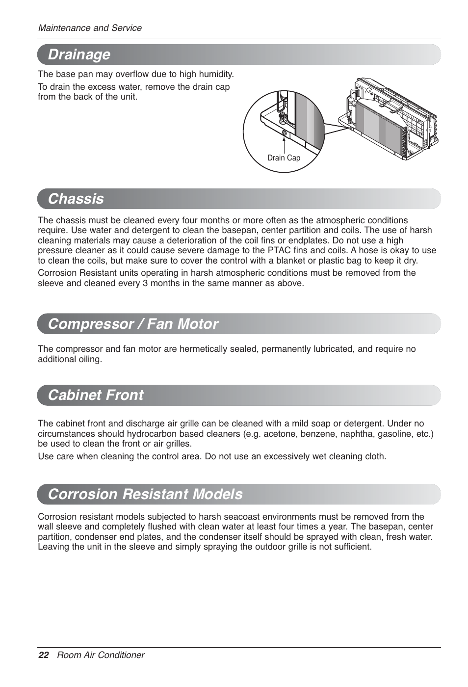 LG LP090CED User Manual | Page 22 / 27