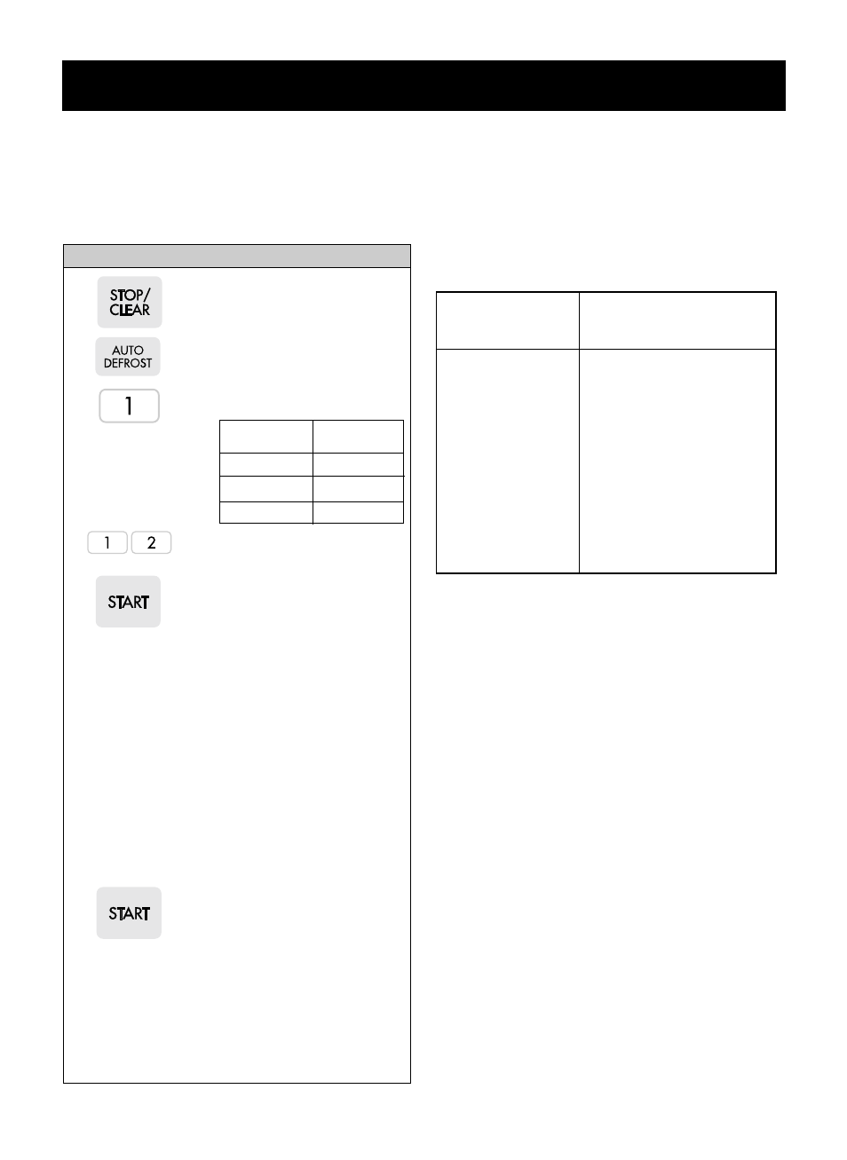 Operation, Auto defrost, Weight conversion chart | Defrosting tips | LG MV-1725B User Manual | Page 18 / 32