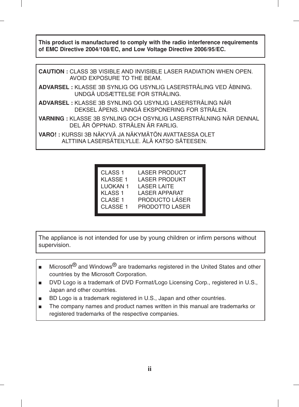 LG BH10LS30 User Manual | Page 3 / 15