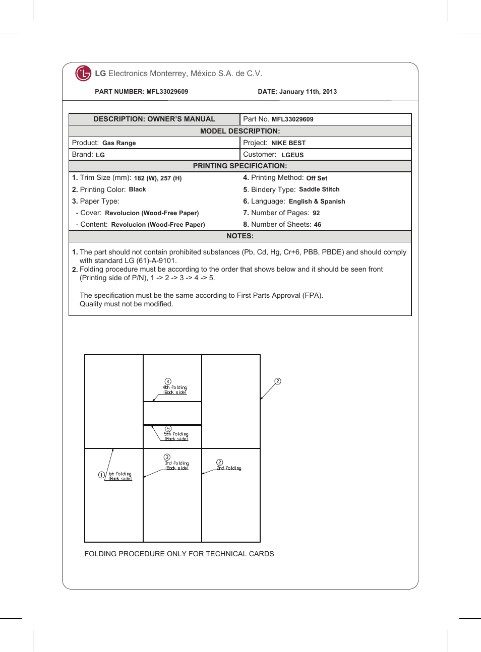 LG LDG3017ST User Manual | 93 pages