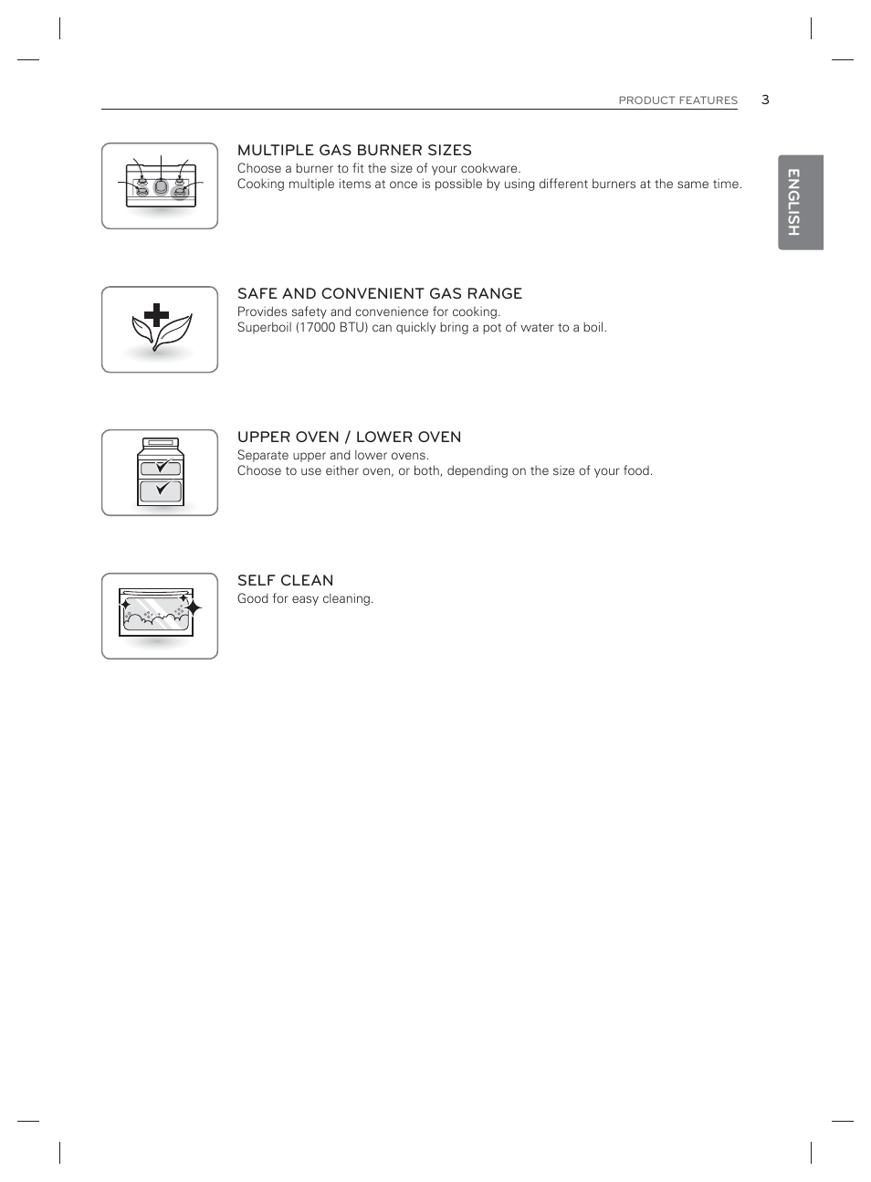 LG LDG3017ST User Manual | Page 4 / 93