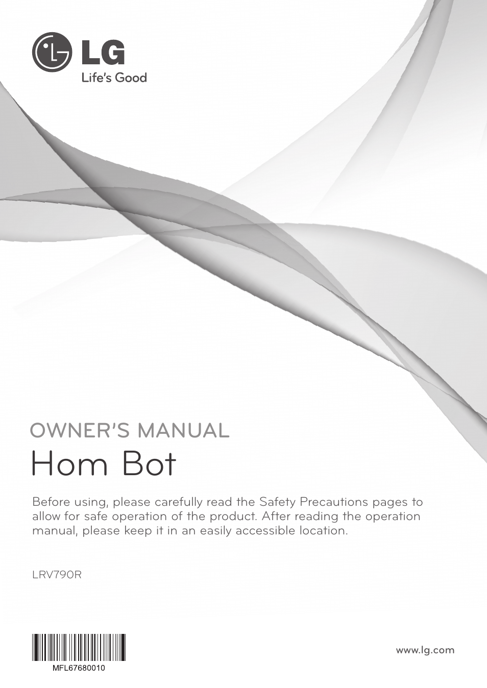 LG LRV790R User Manual | 48 pages