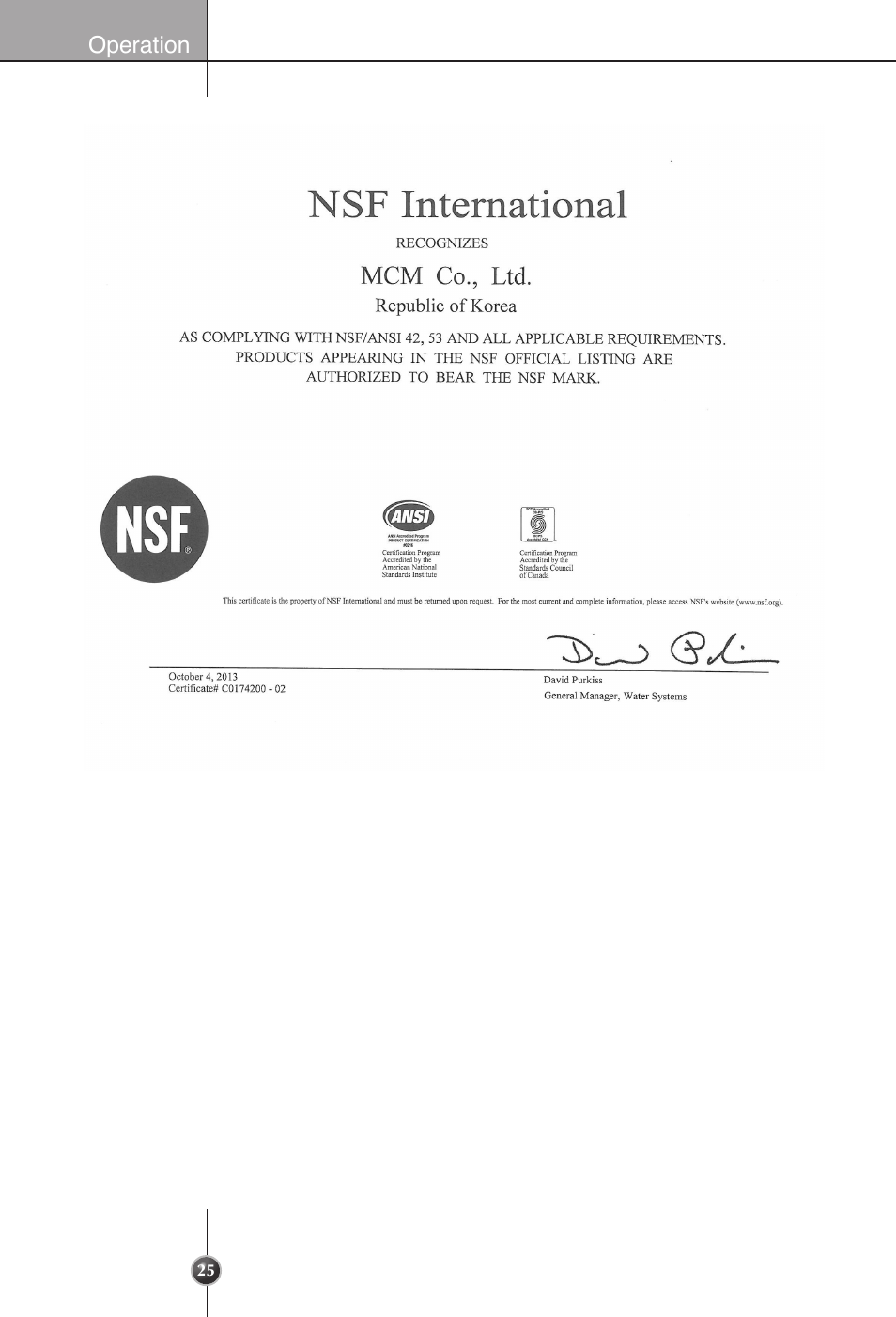 Operation | LG LSC22991ST User Manual | Page 25 / 46
