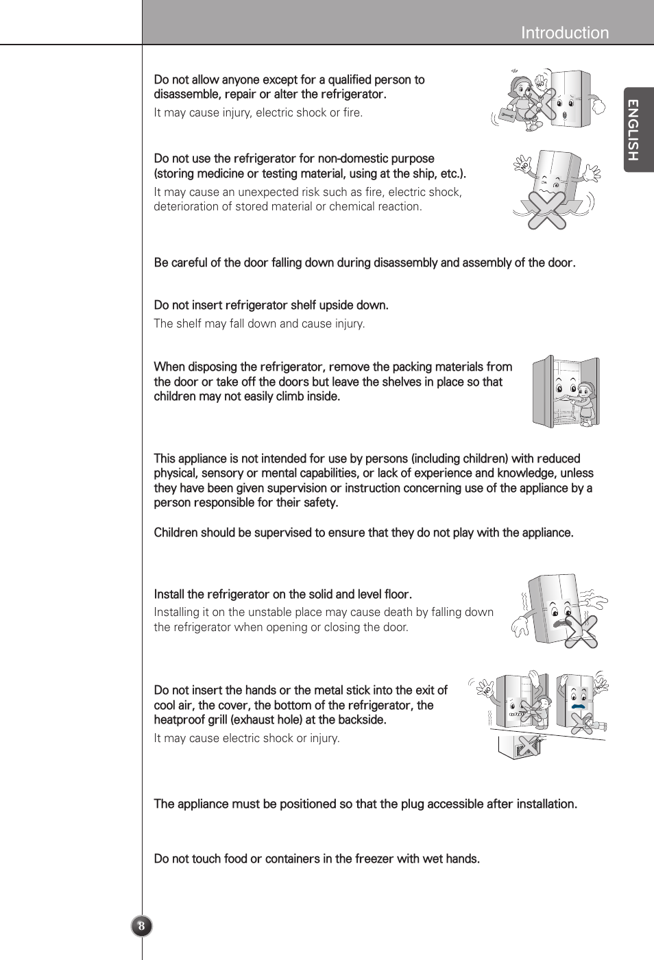 Introduction | LG LSC22991ST User Manual | Page 8 / 46