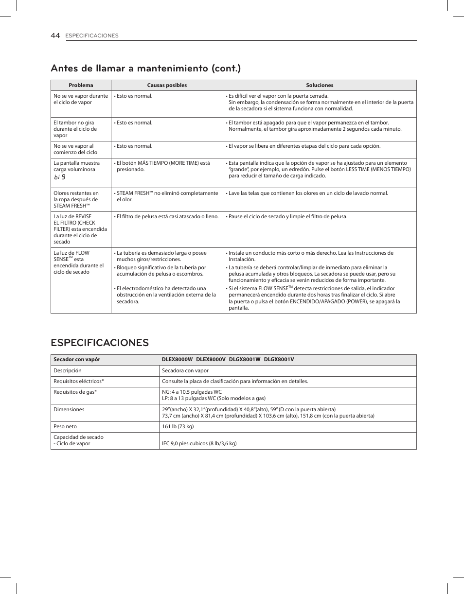 LG DLGX8001V User Manual | Page 92 / 100