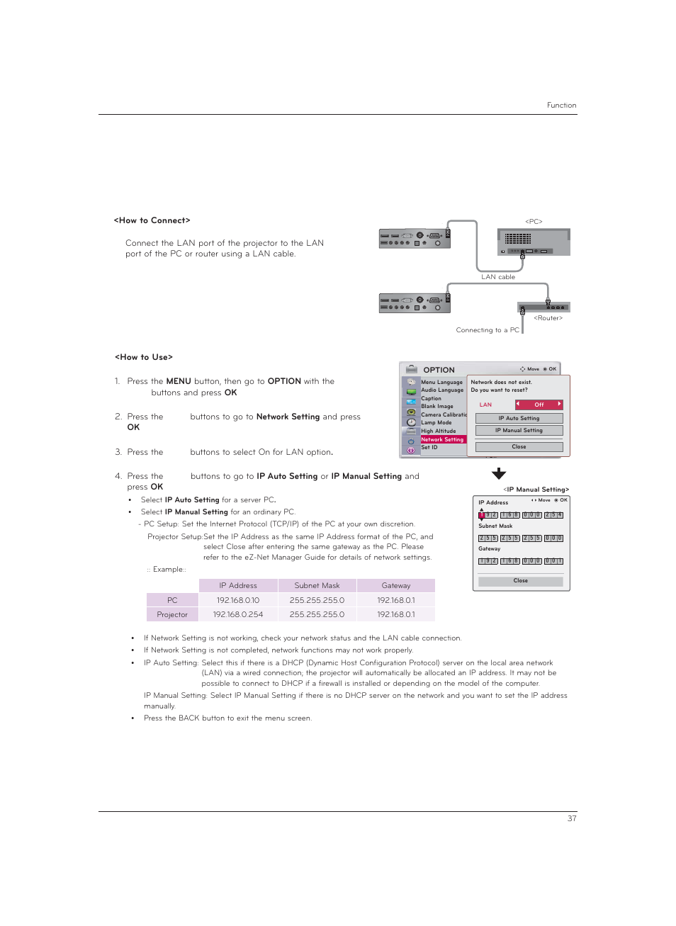 LG CF3DAT User Manual | Page 37 / 60