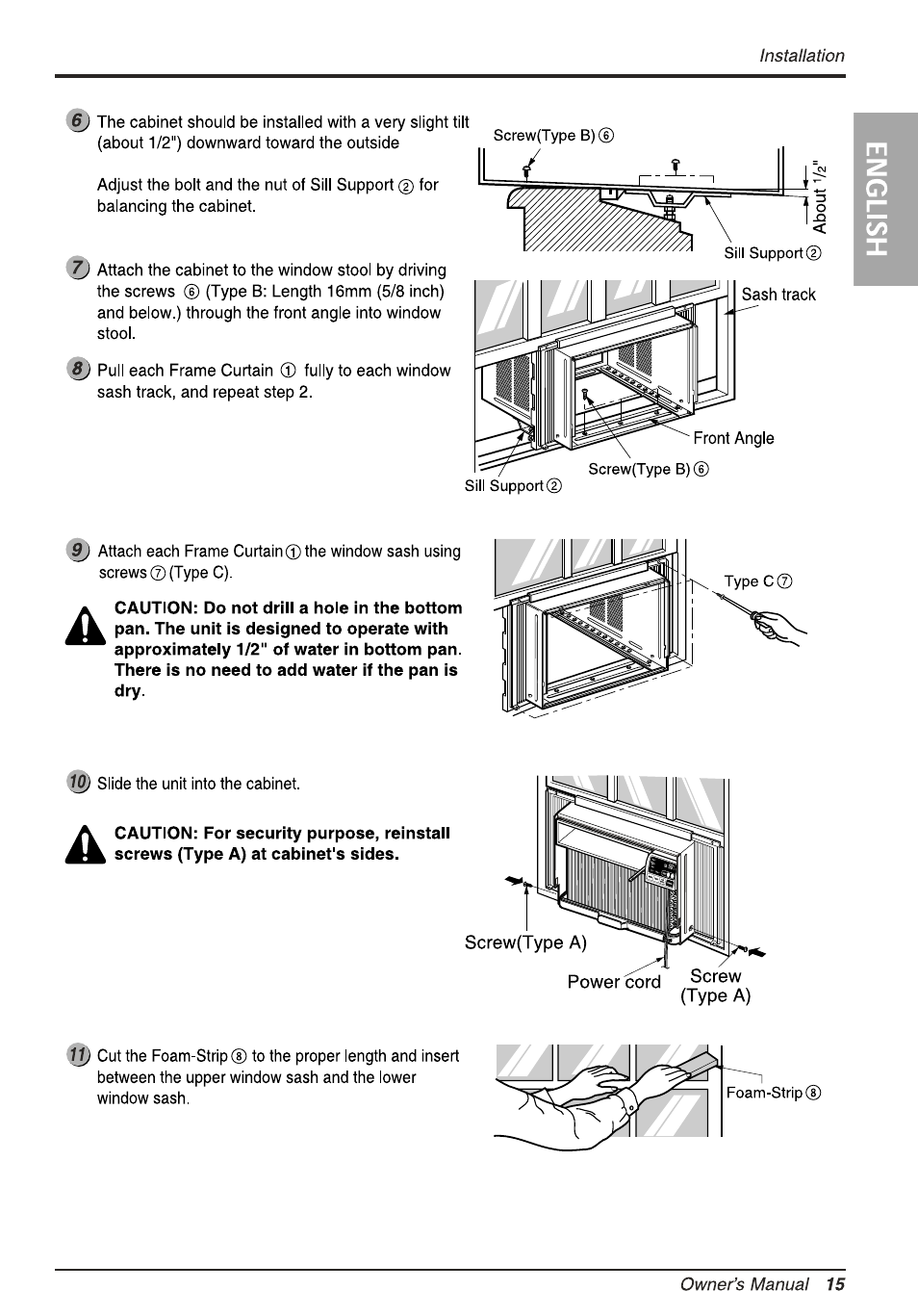 LG LW1010ER User Manual | Page 15 / 52