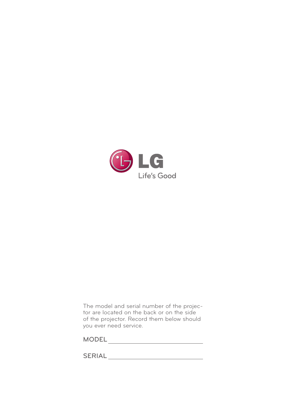 LG PA75U User Manual | Page 92 / 92