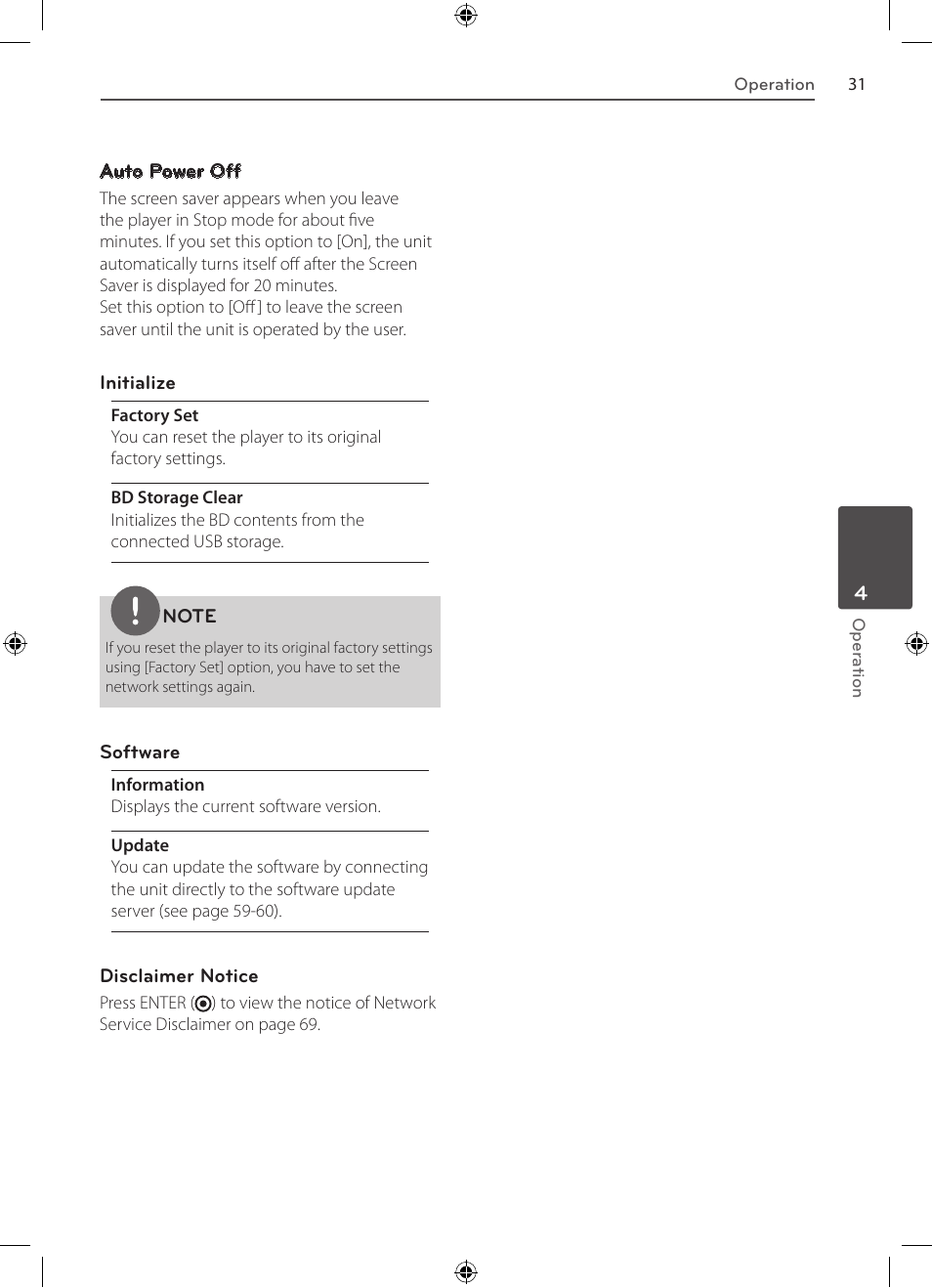 LG BD530 User Manual | Page 31 / 72