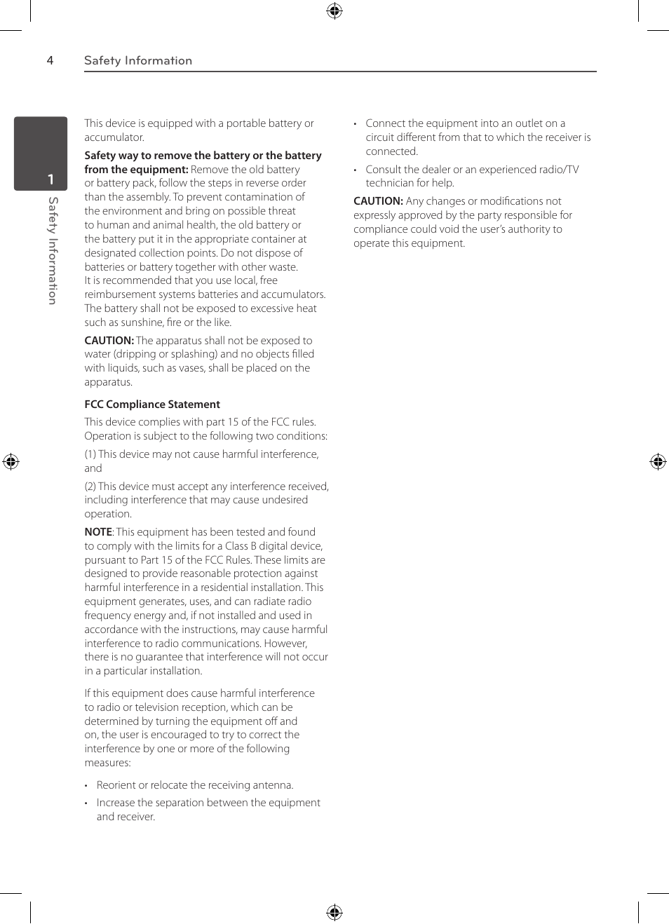 LG BD530 User Manual | Page 4 / 72