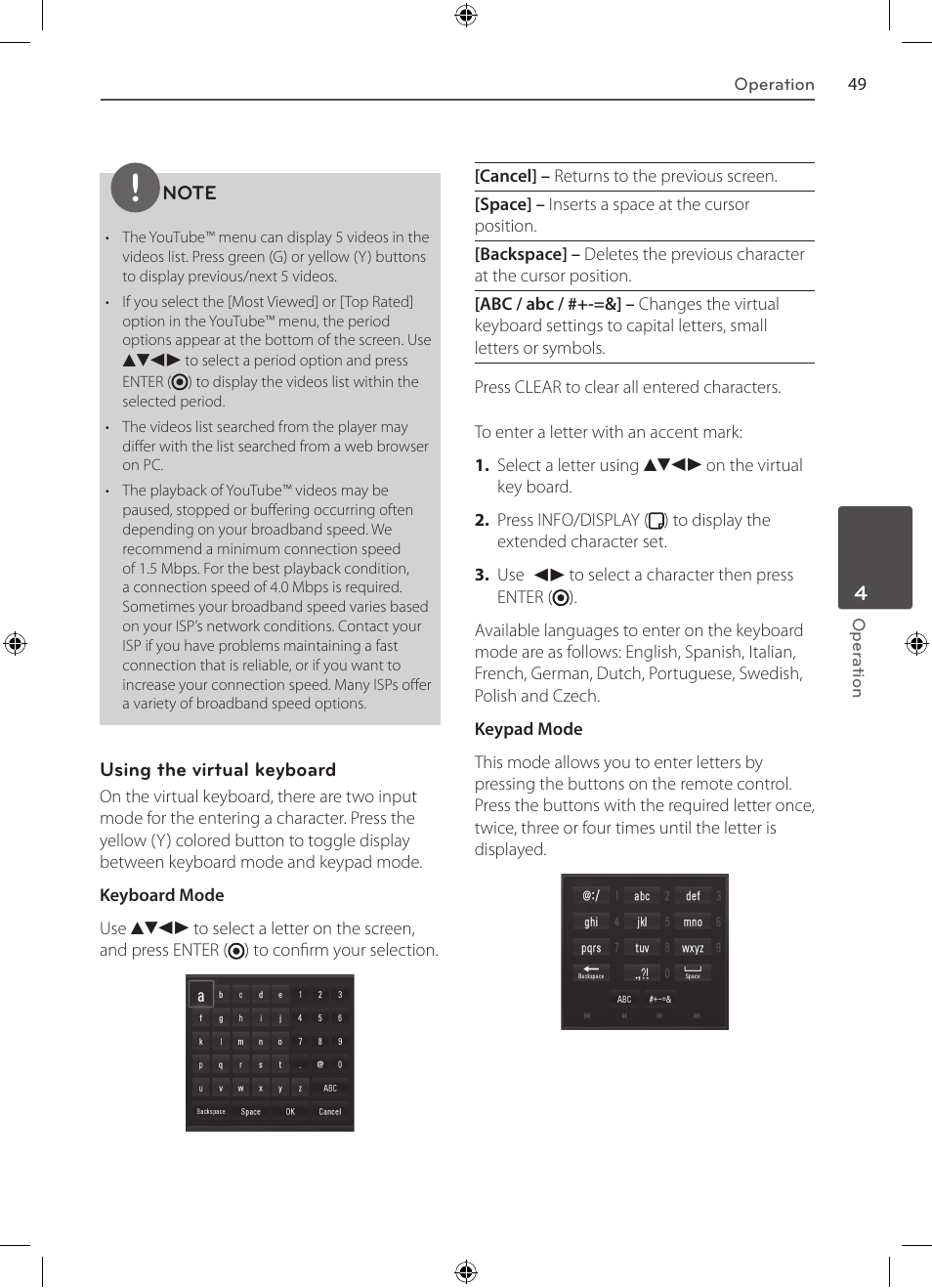 LG BD530 User Manual | Page 49 / 72