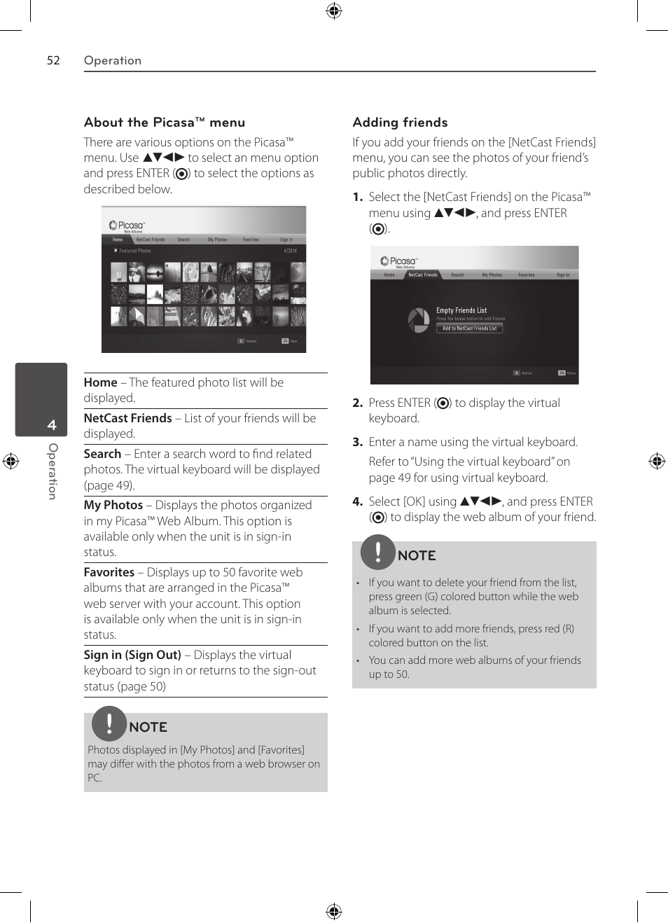 LG BD530 User Manual | Page 52 / 72