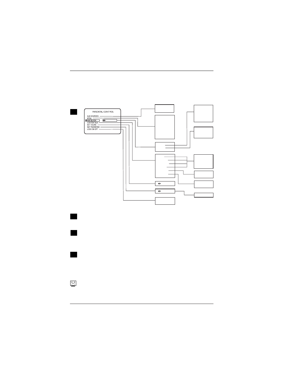 Parental control menu | LG H20J54DT User Manual | Page 36 / 60