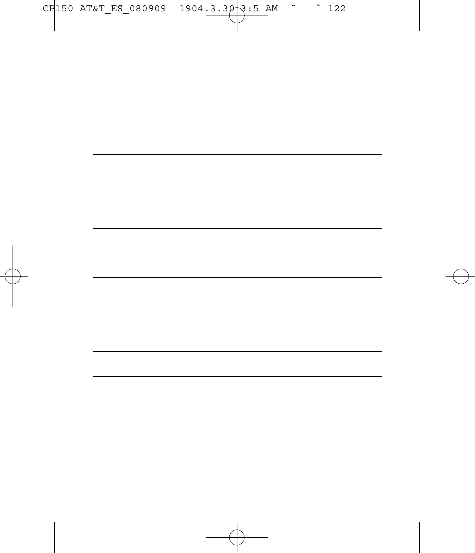 Nota | LG CP150 User Manual | Page 238 / 242