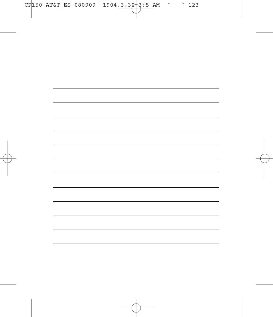 Nota | LG CP150 User Manual | Page 239 / 242