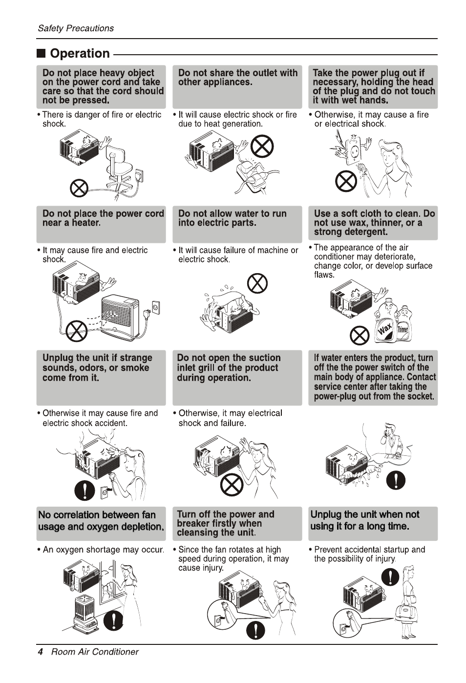LG LW1213HR User Manual | Page 4 / 48