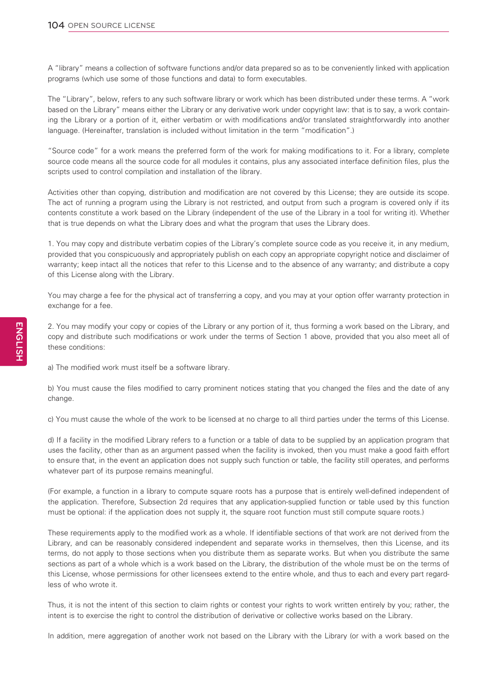 LG 50PV490 User Manual | Page 104 / 122