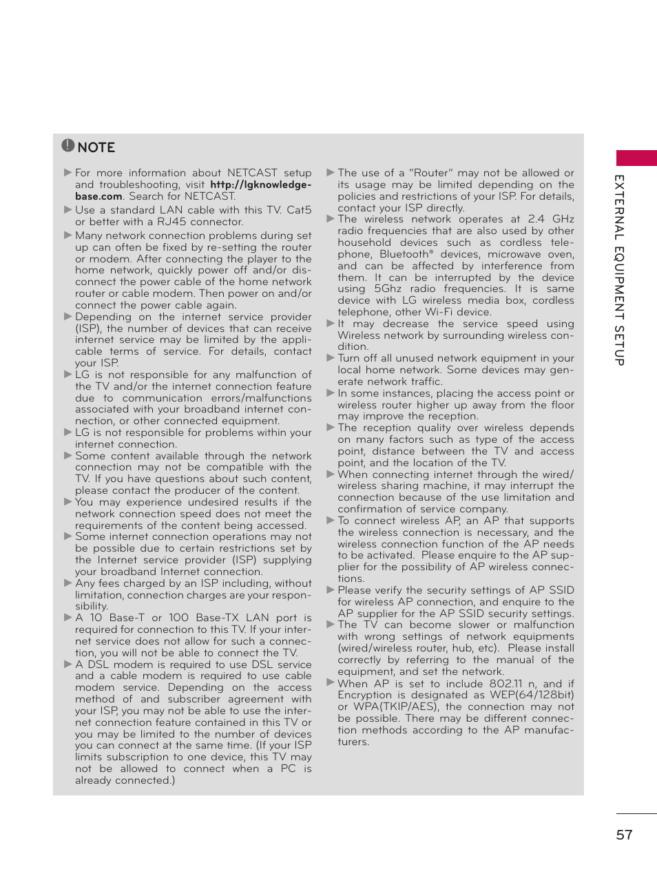 LG 50PZ550 User Manual | Page 57 / 206