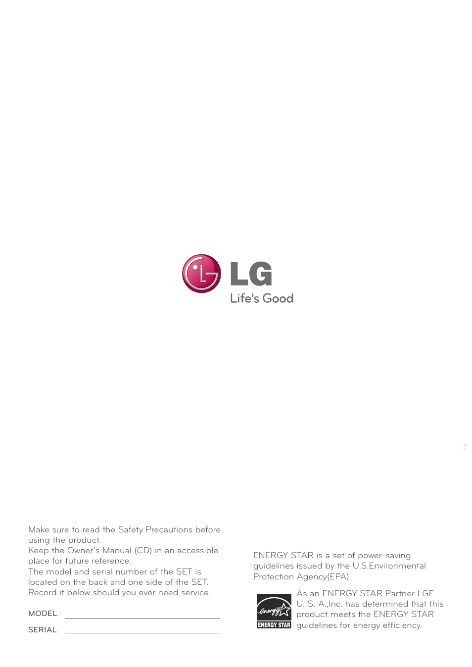 LG D2342PB-PN User Manual | Page 24 / 24