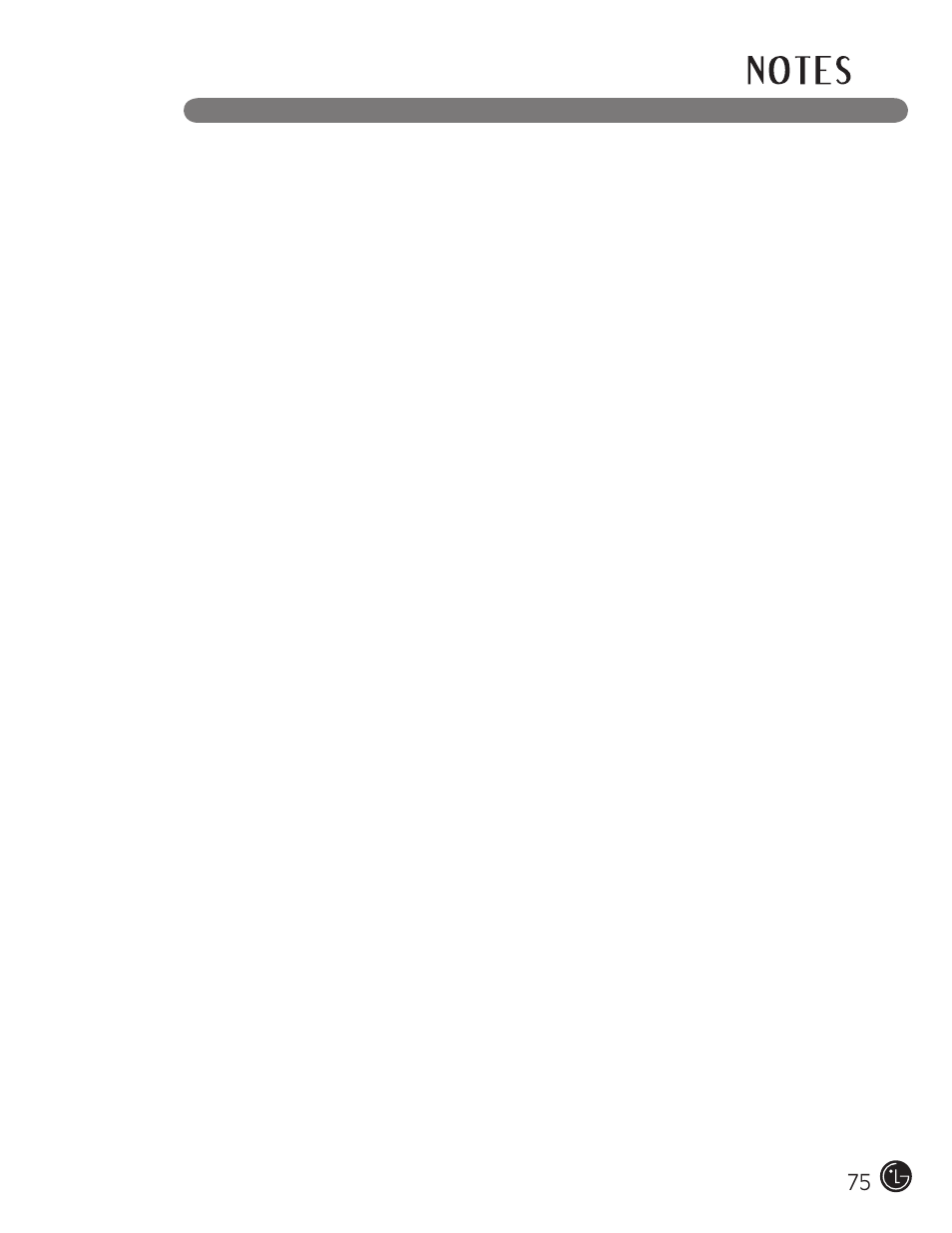 LG DLE1310W User Manual | Page 75 / 76