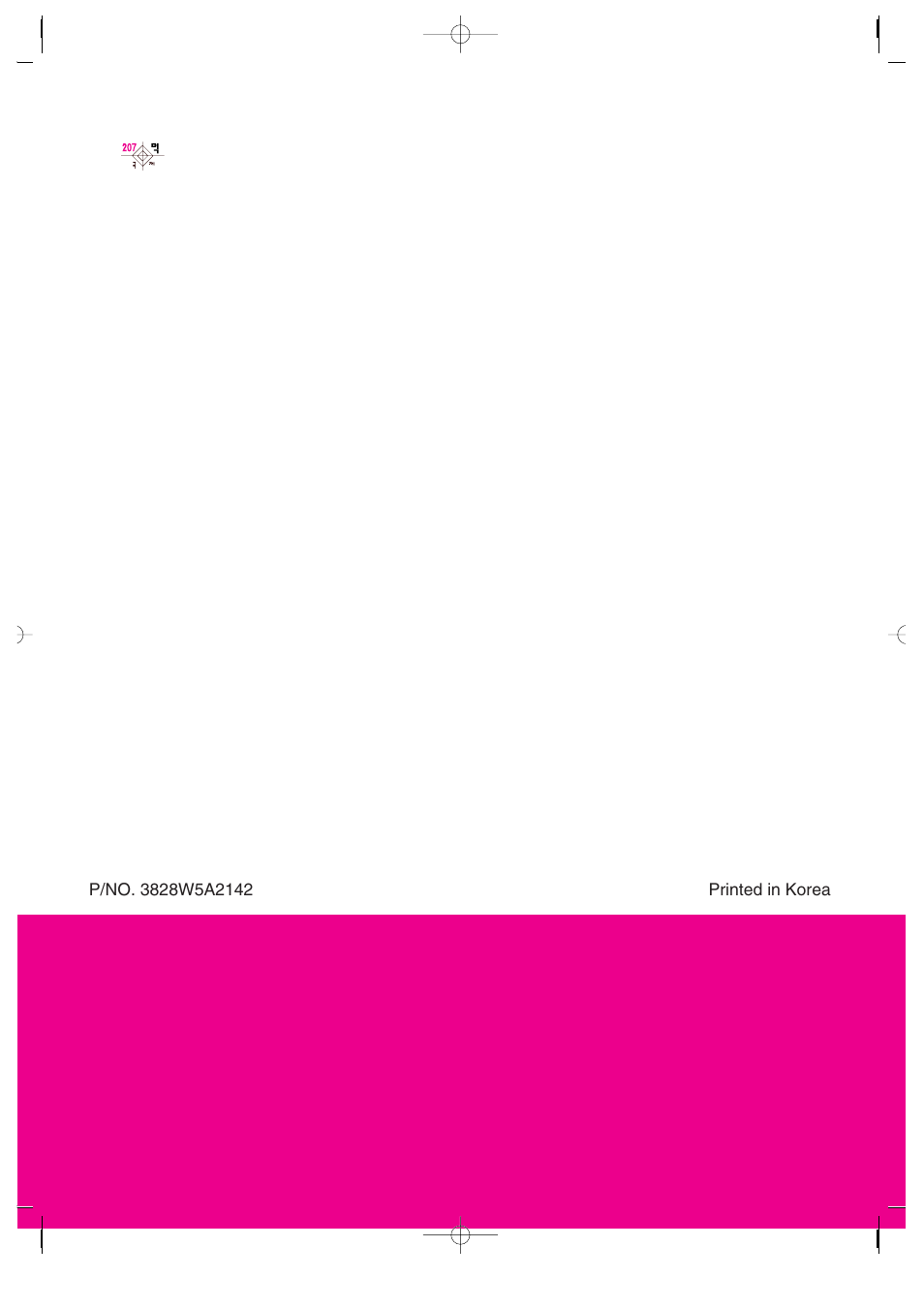 LG MV-1501B User Manual | Page 30 / 30