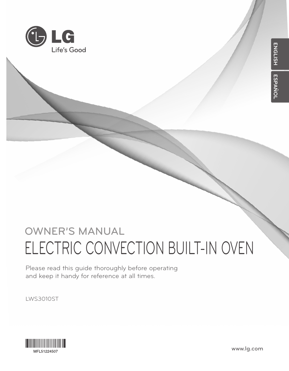 LG LWS3010ST User Manual | 76 pages