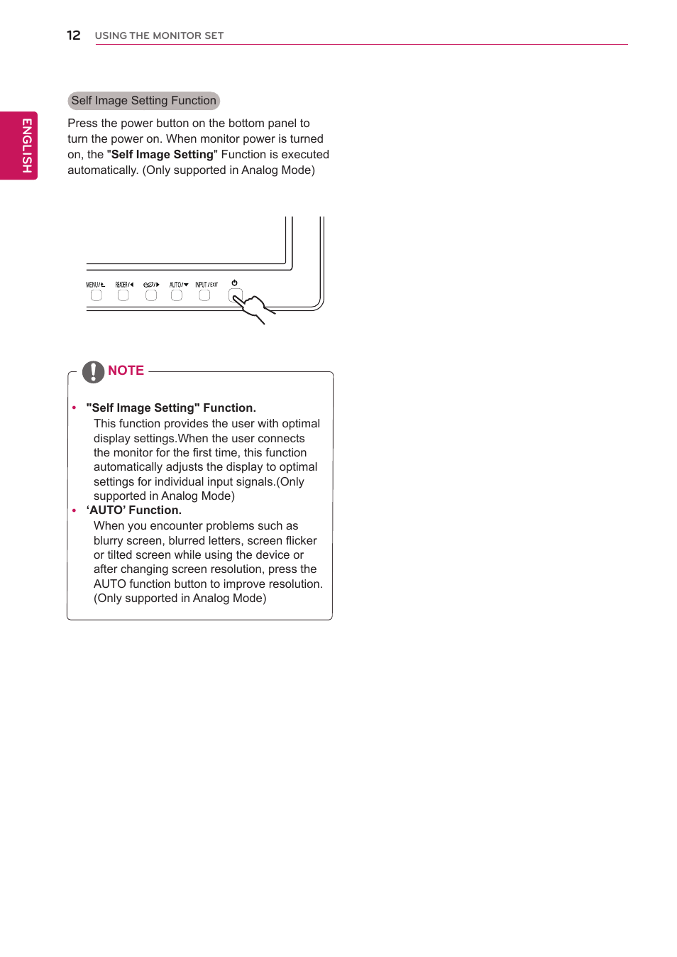LG 19MB35P-B User Manual | Page 12 / 28