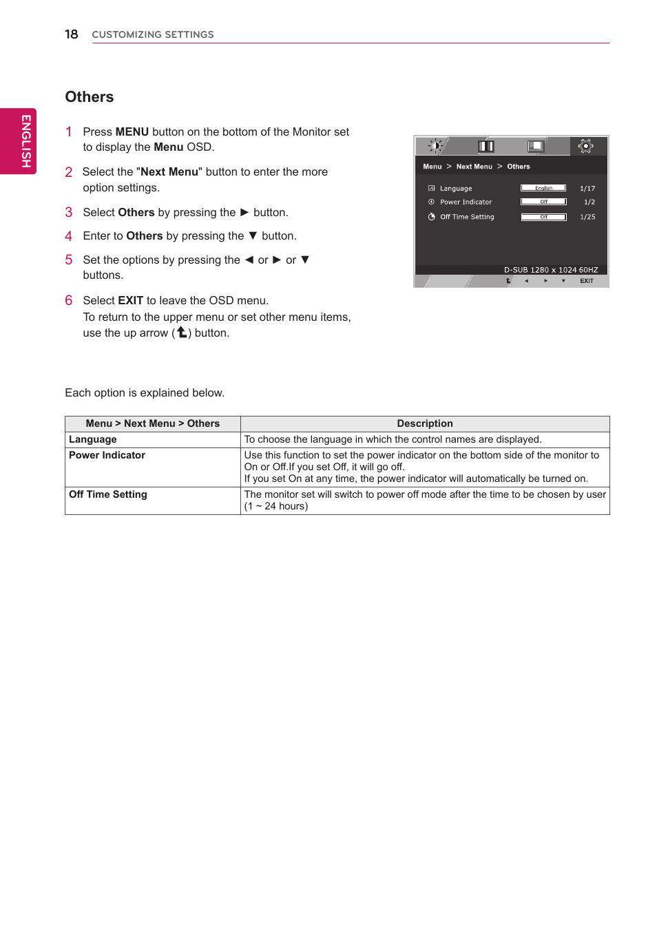 Others | LG 19MB35P-B User Manual | Page 18 / 28