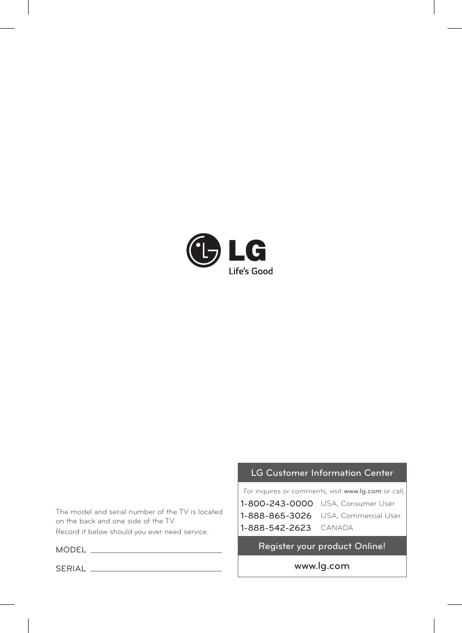 LG 60PN5700 User Manual | Page 40 / 52
