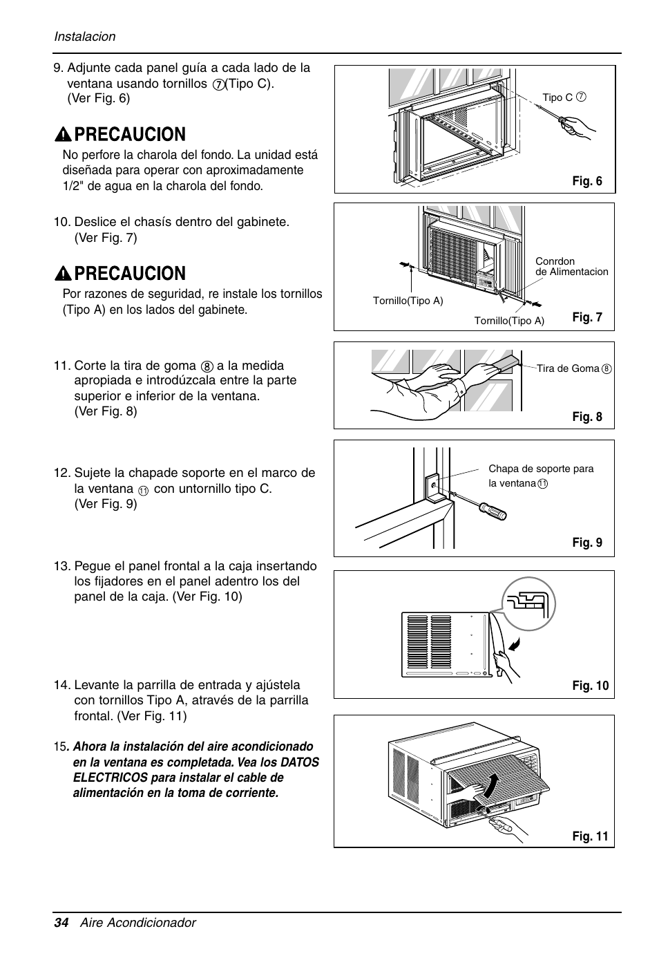 LG LW1210HR User Manual | Page 34 / 44