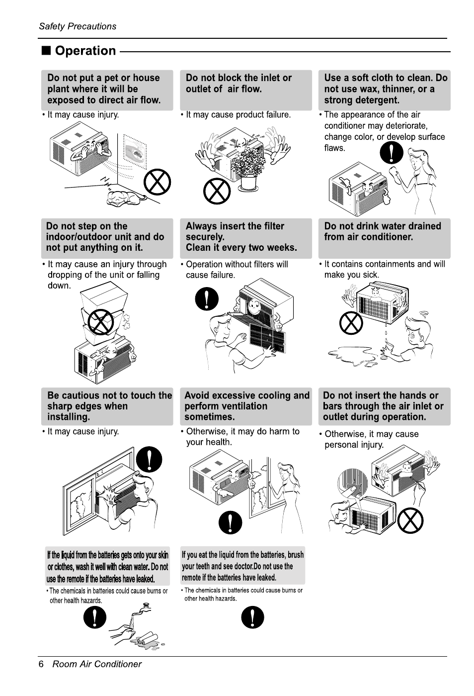 LG LW1210HR User Manual | Page 6 / 44