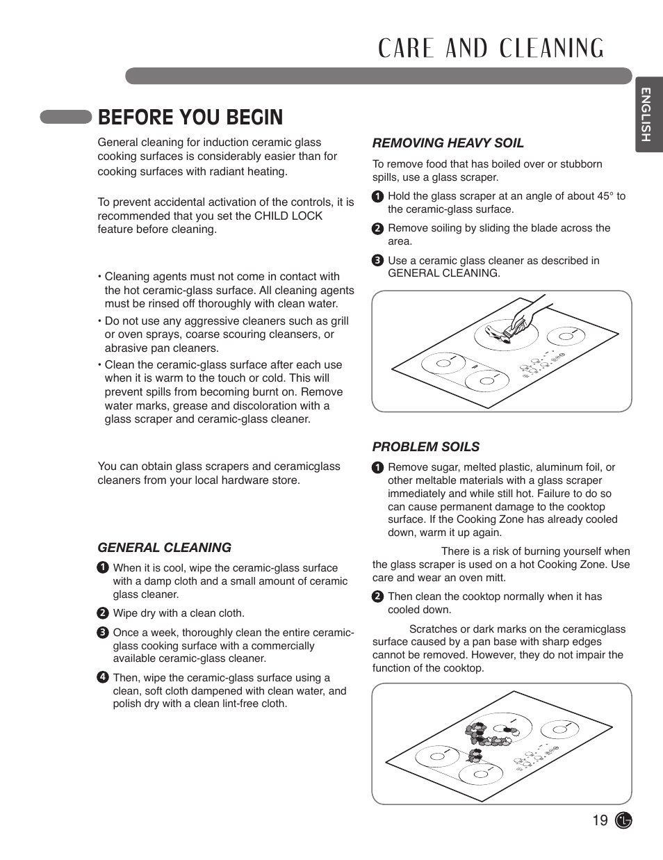 Before you begin | LG LSCI307ST User Manual | Page 19 / 64